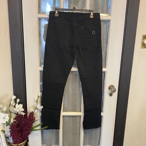 Forever21 Unisex Black Zipper Jeans - Picture 2 of 13
